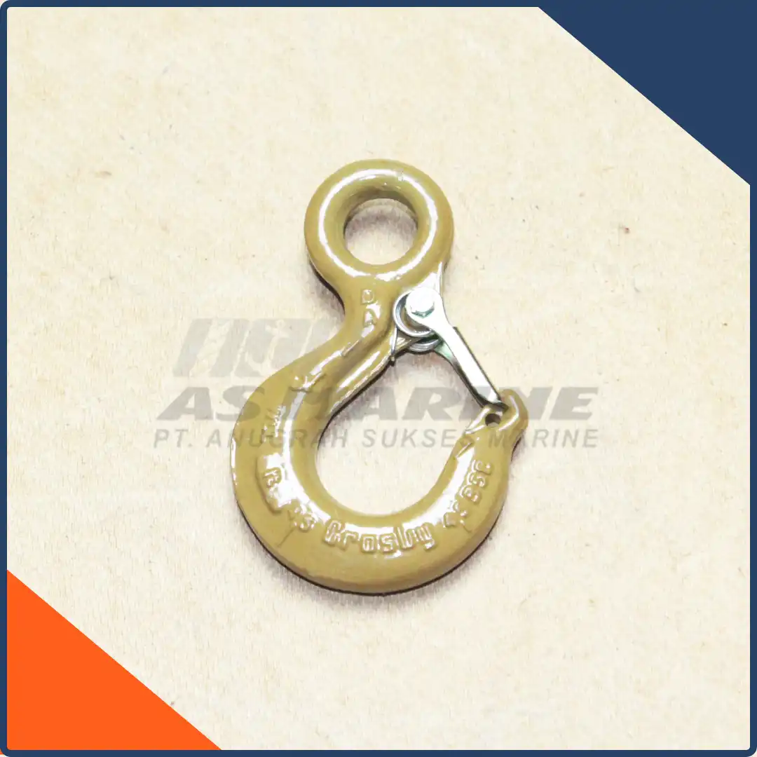 Crosby USA Eye Hook / Kait / Gancu L320AN Alloy with Latch Kit 1 Ton